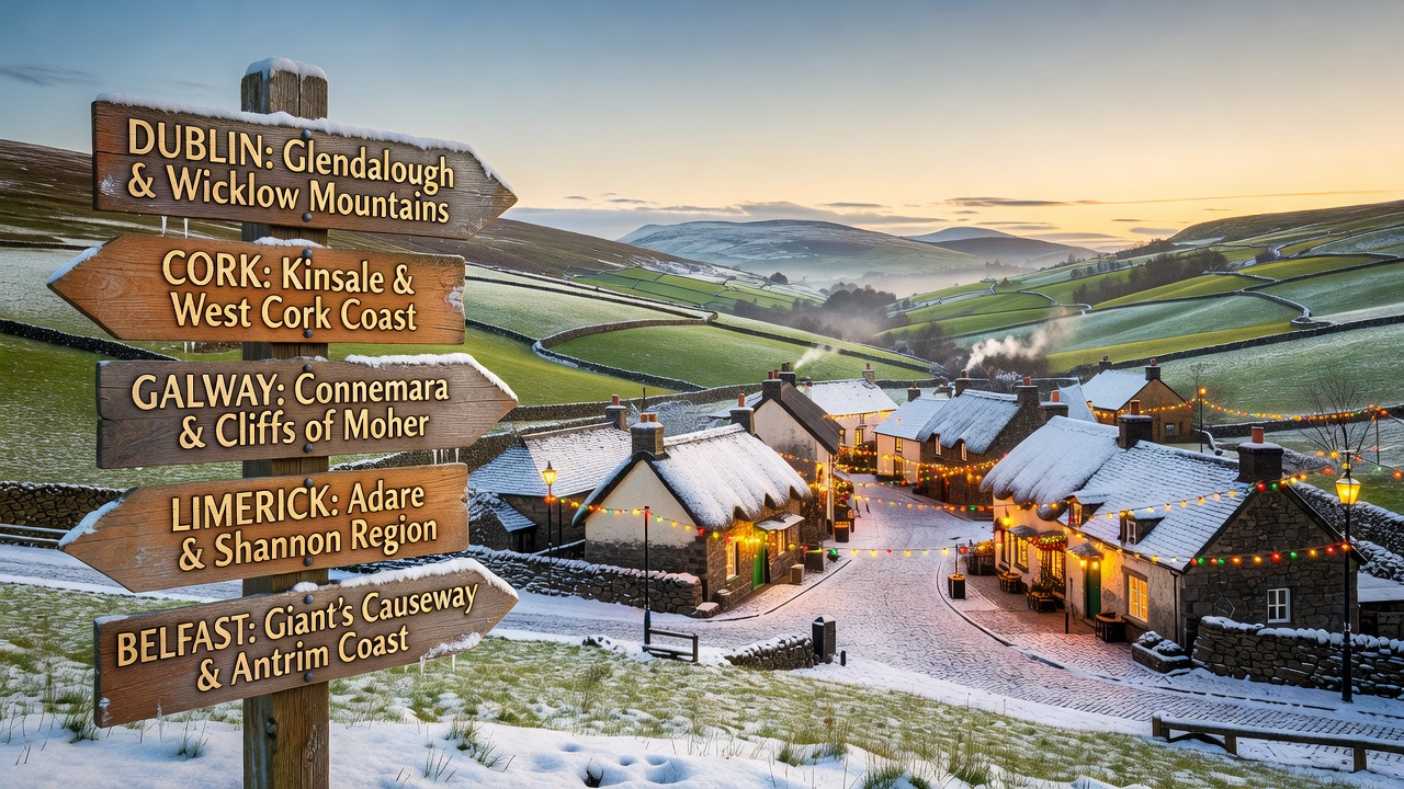 Day Trips from Irish Cities at Christmas and New Year 2026