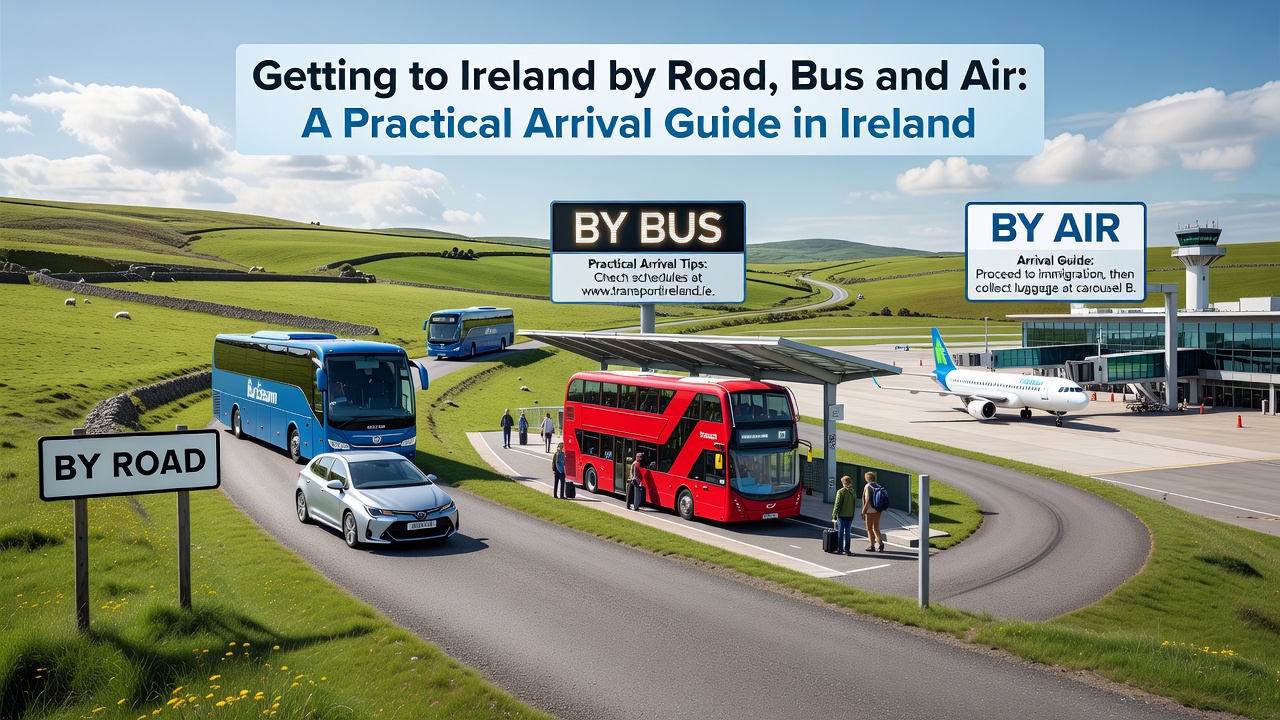 Getting to Ireland by Road, Bus and Air: A Practical Arrival Guide