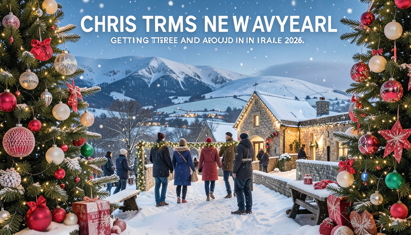 Ireland at Christmas and New Year 2026: Getting There and Around