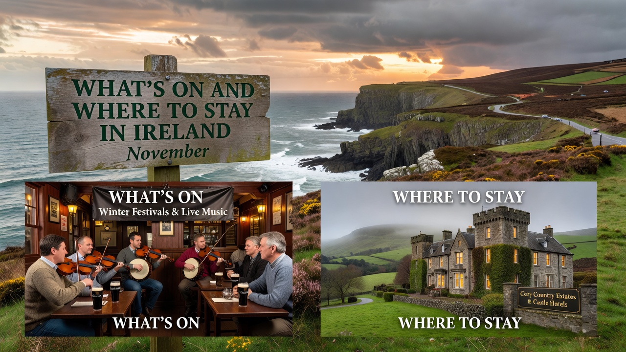 Ireland in November: What's On and Where to Stay