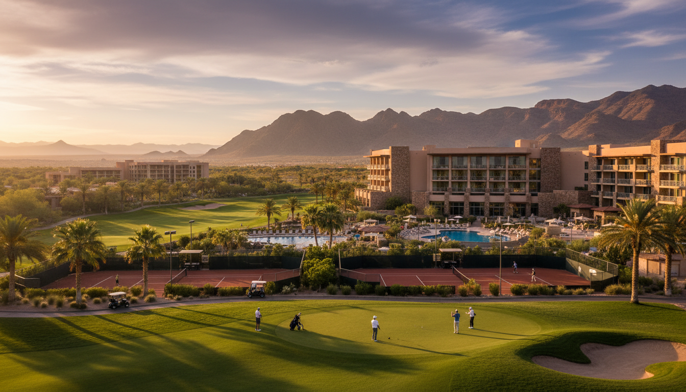 Nevada Hotels with Golf and Tennis On-Site or Adjacent, Ranked