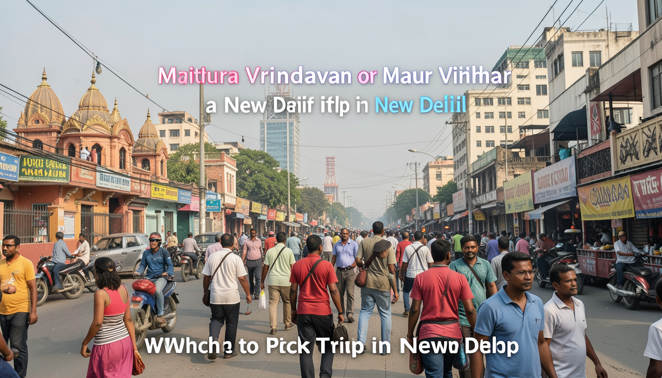 Mathura and Vrindavan or Mayur Vihar: Which to Pick for a New Delhi Trip