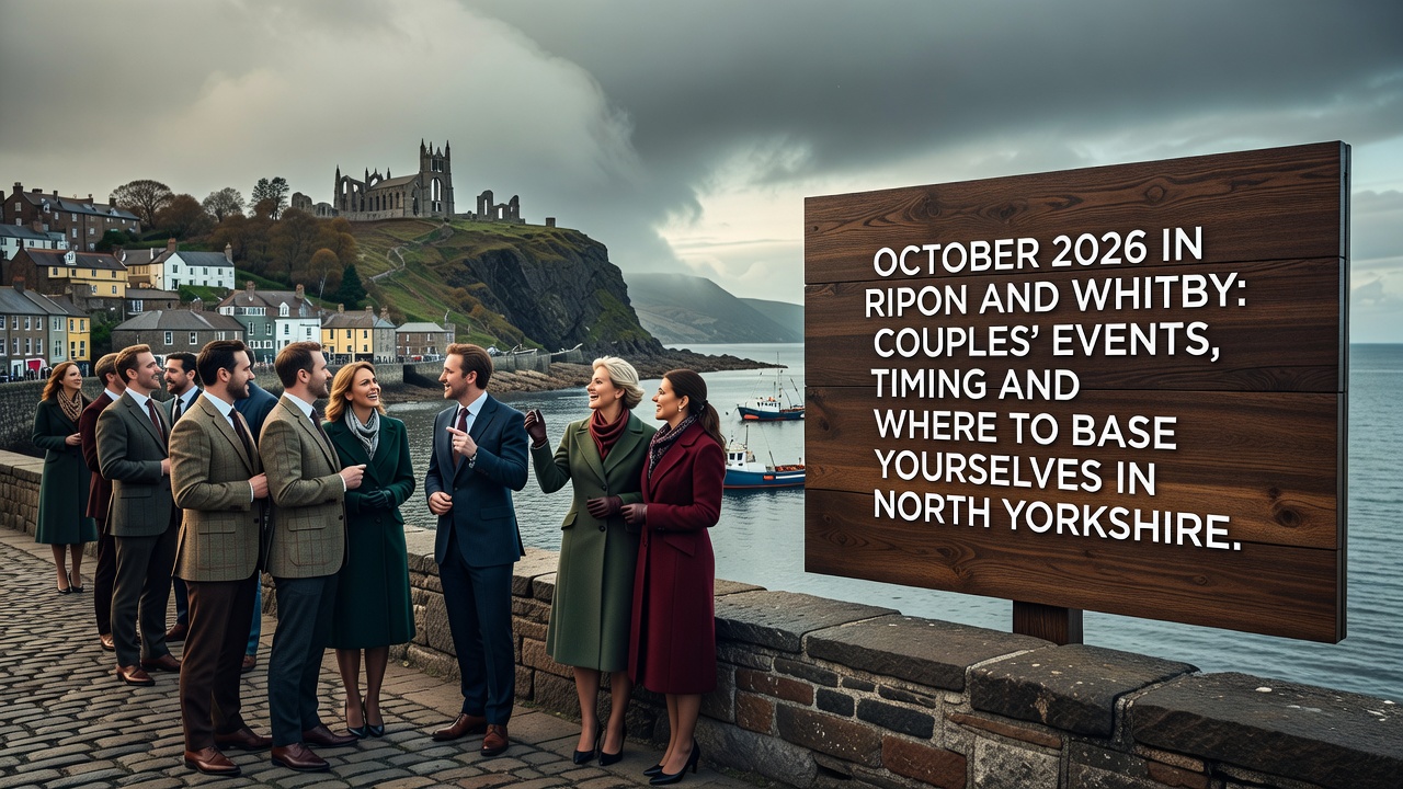 October 2026 in Ripon and Whitby: Couples' Events, Timing and Where to Base Yourselves