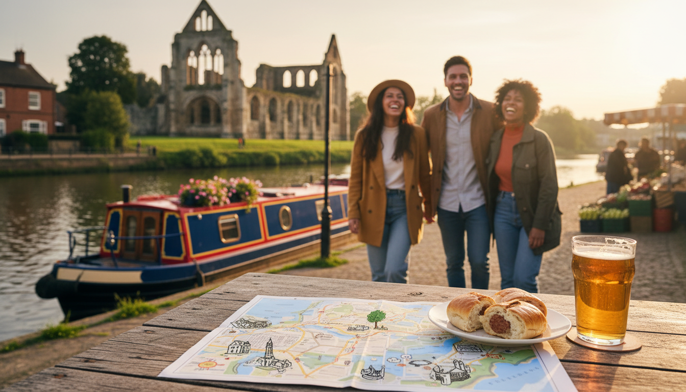 Reading Abbey Ruins and the Thames Path on a three-day itinerary