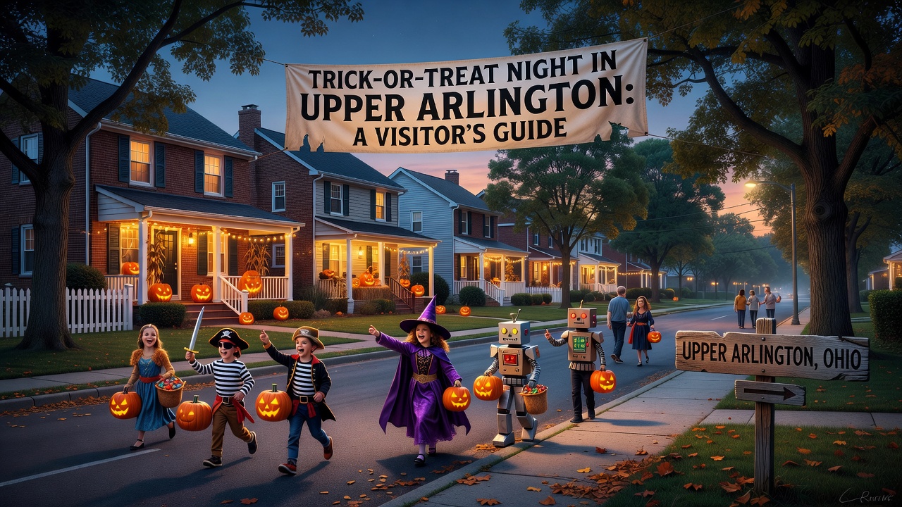 Trick-or-Treat Night in Upper Arlington: A Visitor's Guide