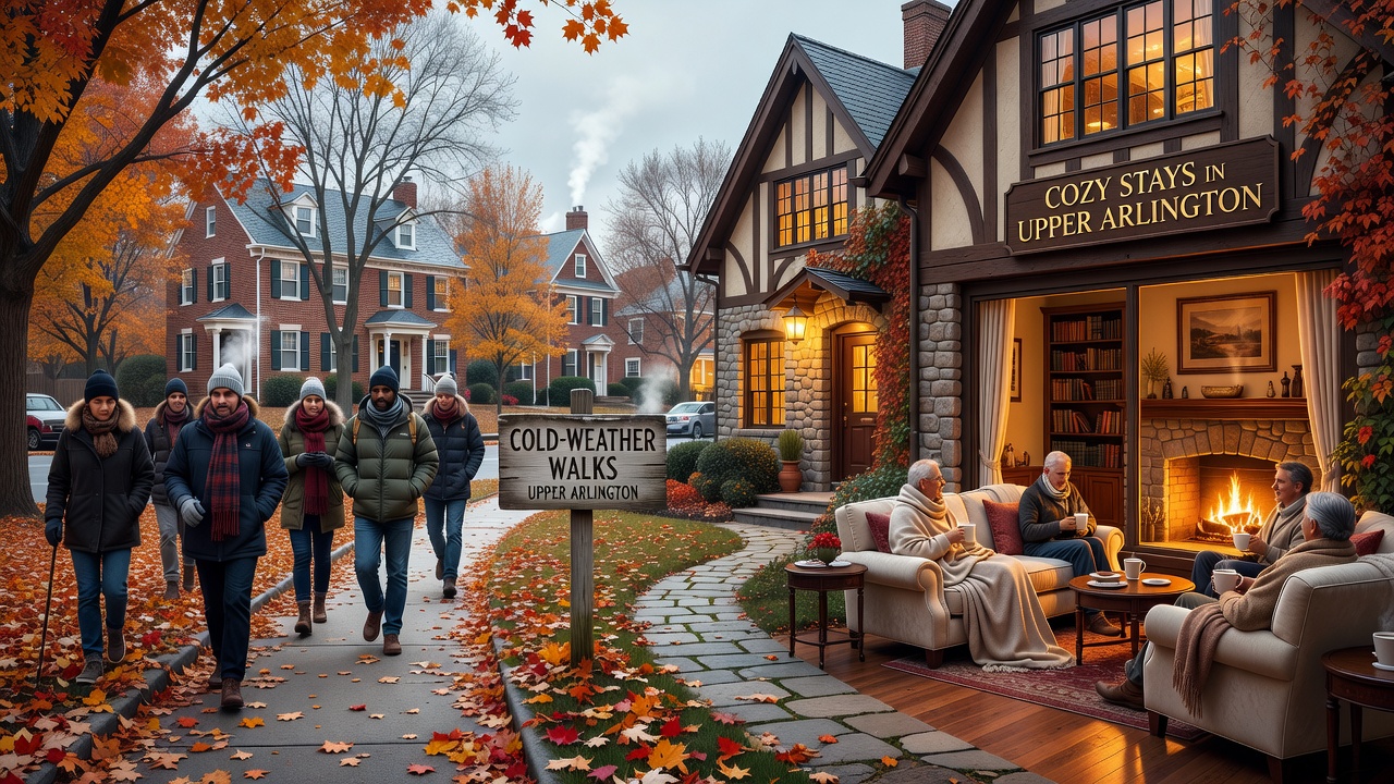 Upper Arlington in Late Fall: Cold-Weather Walks and Cozy Stays