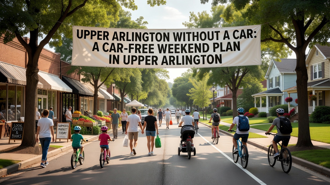 Upper Arlington Without a Car: A Car-Free Weekend Plan