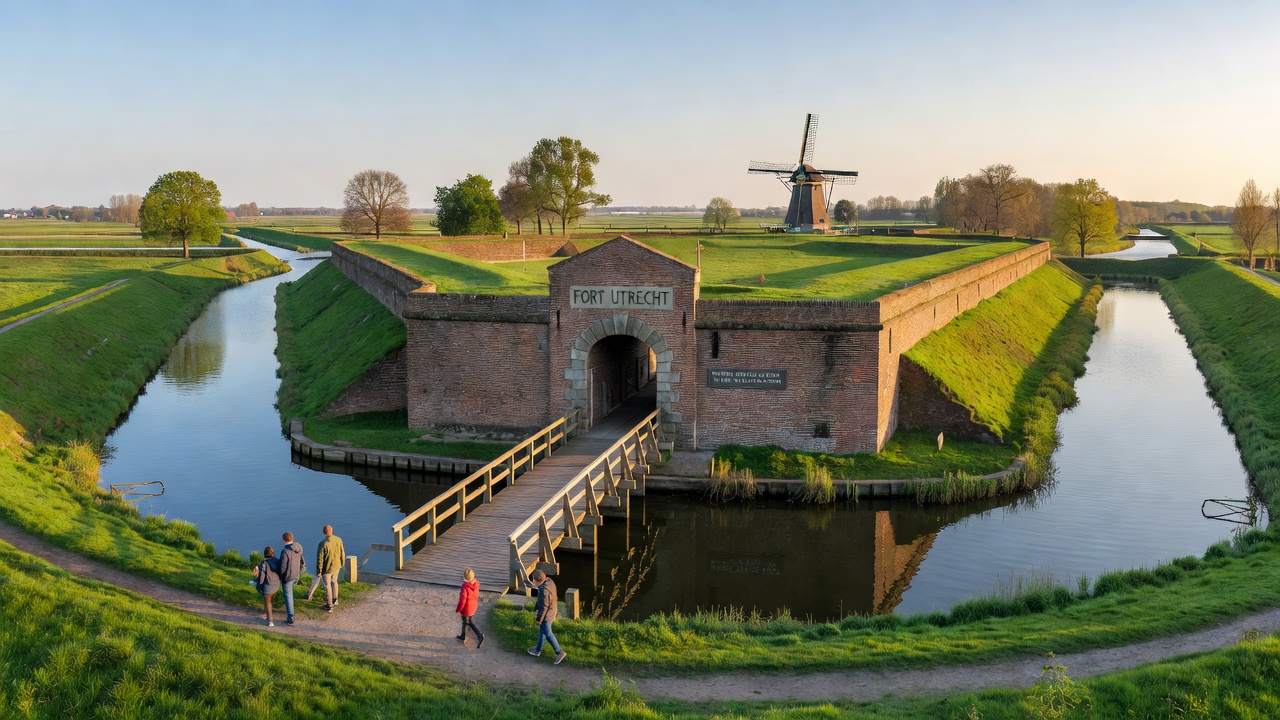 Fort Utrecht: Historic Defence Lines to Visit Near the City