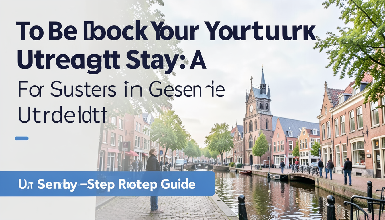 How to Book Your Utrecht Stay: A Step-by-Step Guide for Guests