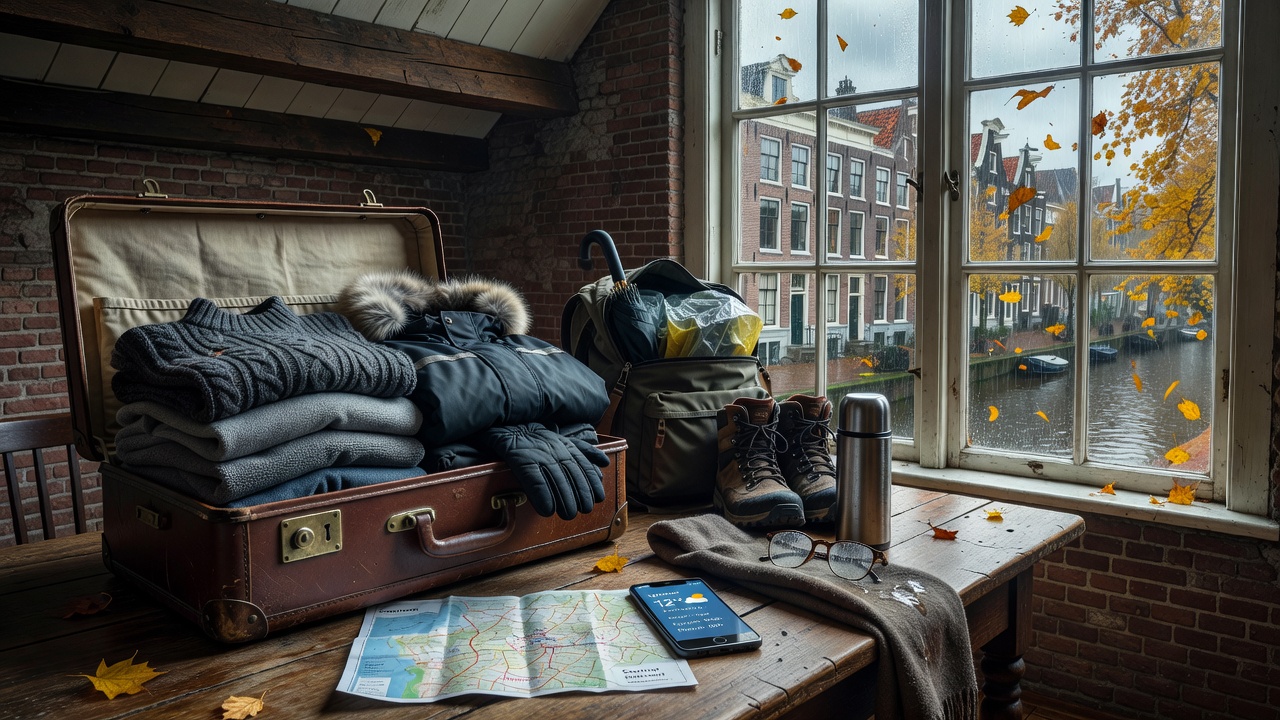 Packing for Utrecht in October: Rain, Wind and Layers