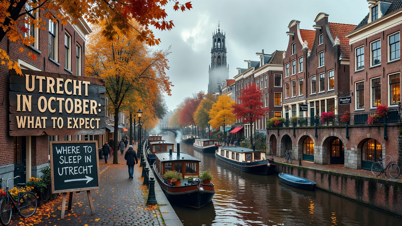 Utrecht in October: What to Expect and Where to Sleep
