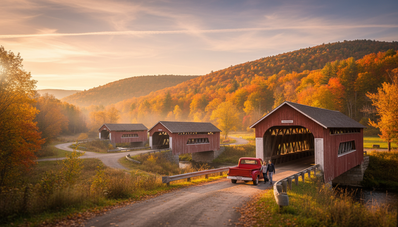 Best covered bridges in Vermont, ranked