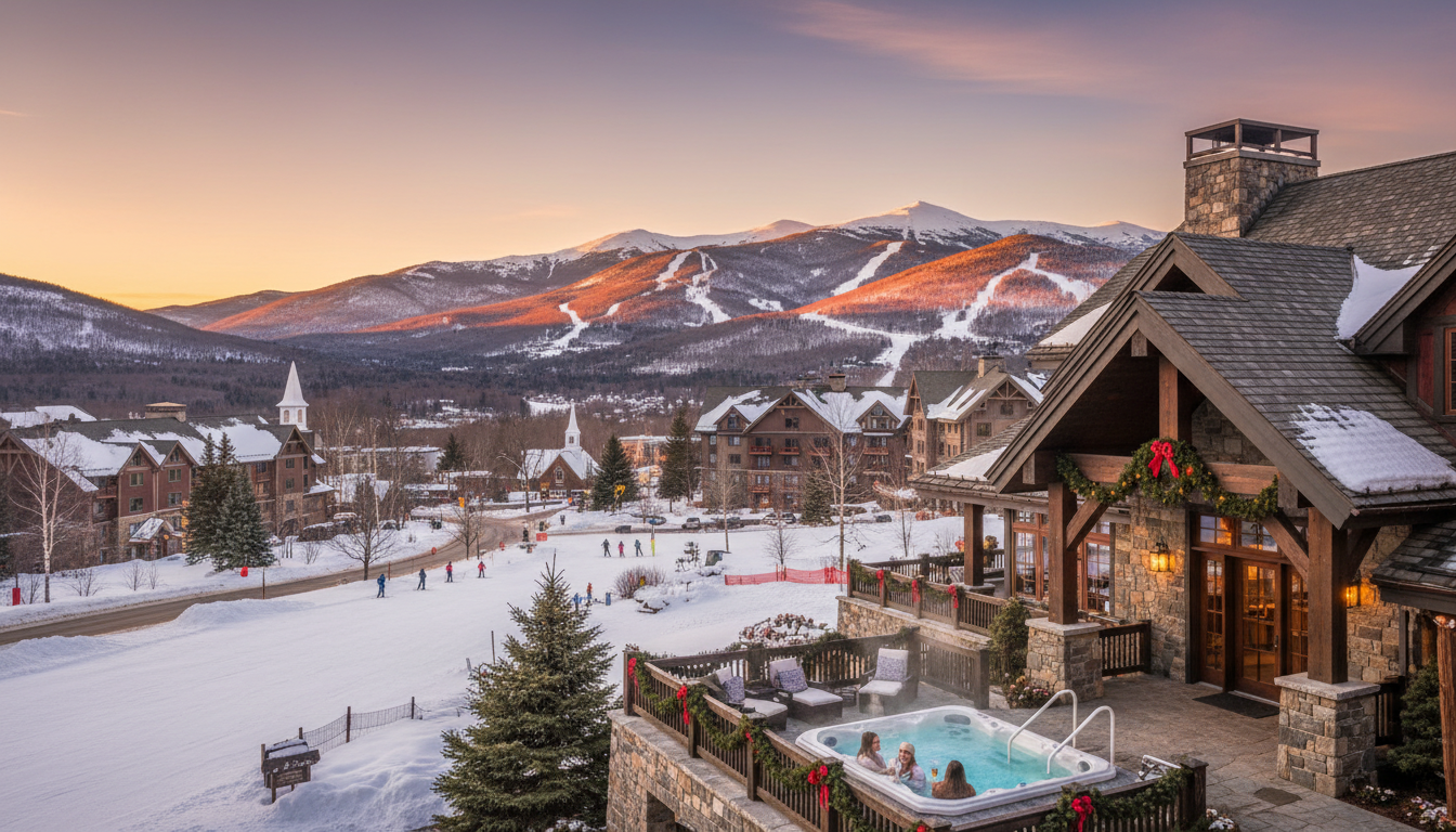 Les meilleurs hôtels pour skier à Stowe, Vermont
