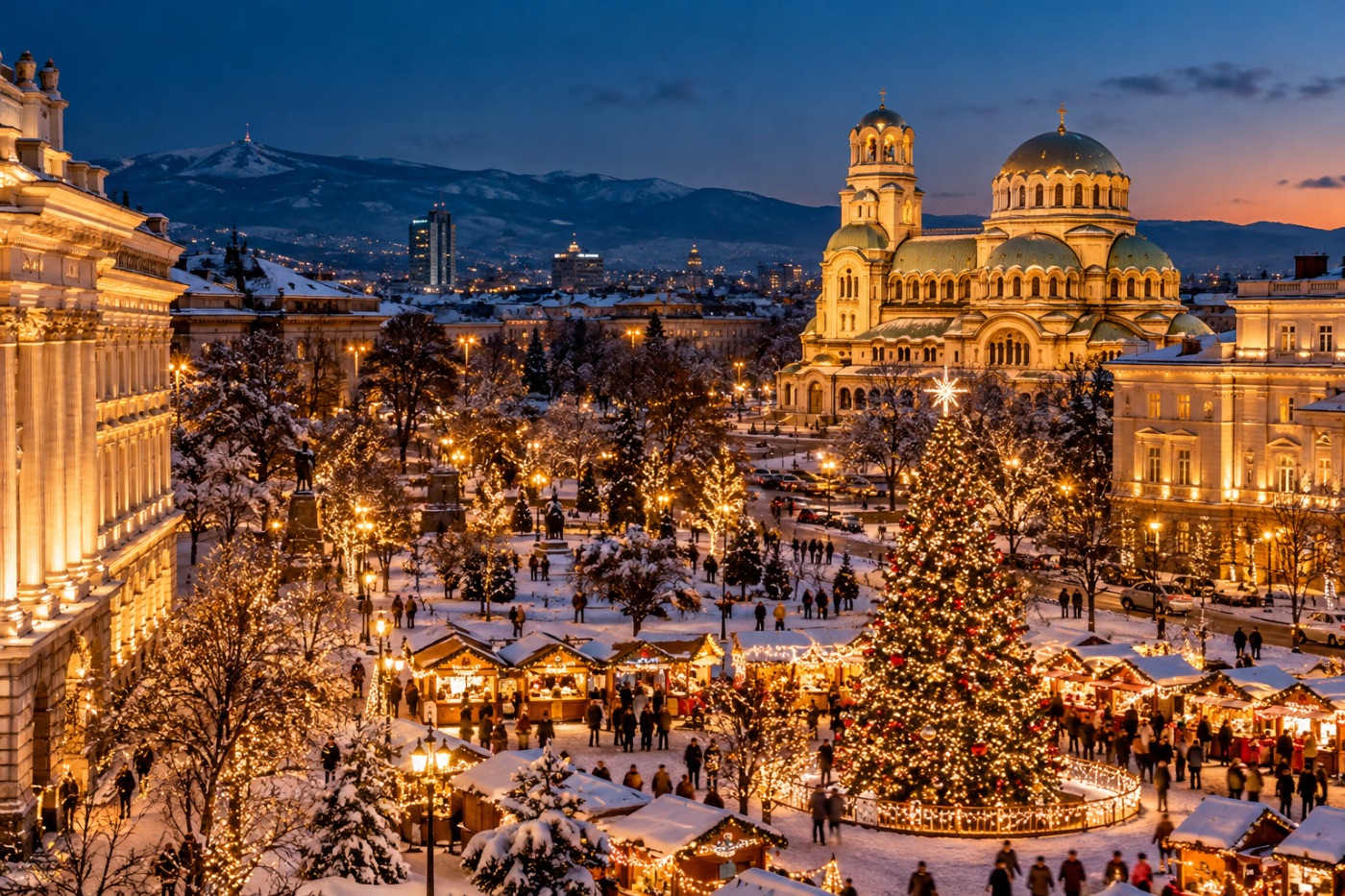 Where to Stay in Sofia-Grad for Christmas and New Year 2026